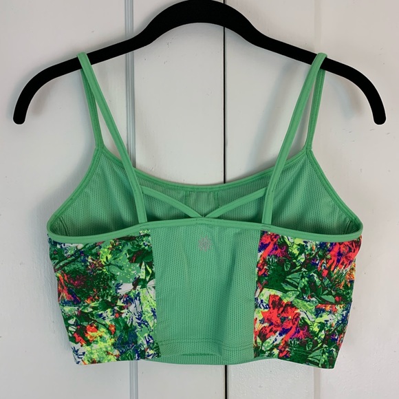 Athleta Crop Bra Workout Top Sz M - Picture 10 of 12